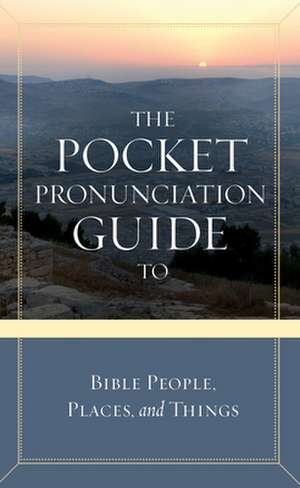 Pckt Pronunciation GT Bible Pe de David C Cook