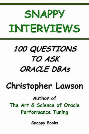 Snappy Interviews de Christopher Lawson