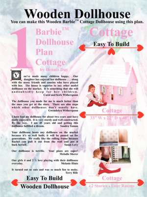 Barbie Dollhouse Plan Cottage de Dennis Day