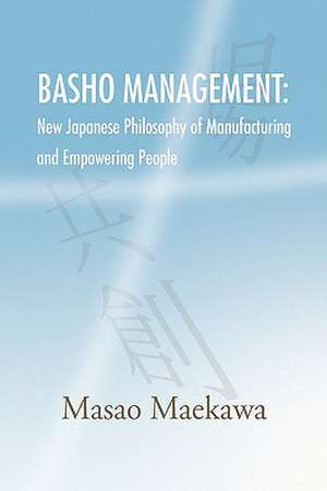 BASHO MANAGEMENT de Masao Maekawa