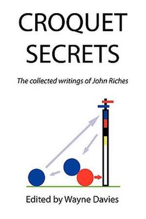 Croquet Secrets de John Riches