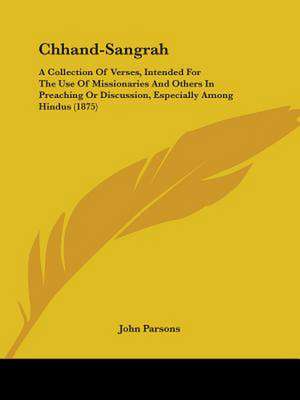 Chhand-Sangrah de John Parsons