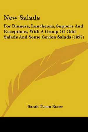 New Salads de Sarah Tyson Rorer