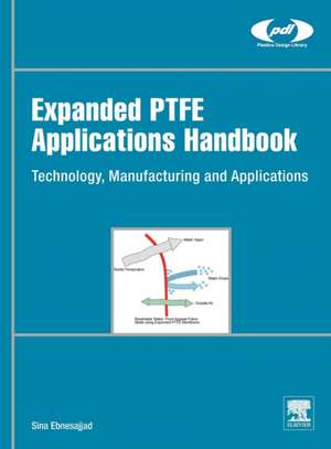 Expanded PTFE Applications Handbook: Technology, Manufacturing and Applications de Sina Ebnesajjad