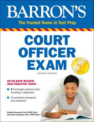 Court Officer Exam de Barron's Educational Series