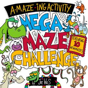 A-MAZE-ING Activity: Mega Maze Challenge de Joe Wos