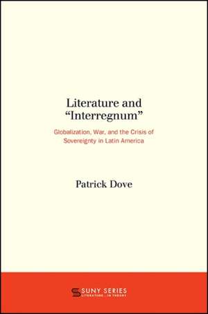 Literature and "Interregnum" de Patrick Dove