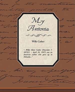 My Antonia de Willa Cather