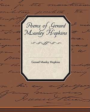 Poems of Gerard Manley Hopkins de Gerard Manley Hopkins