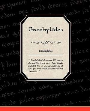 Bacchylides de Bacchylides