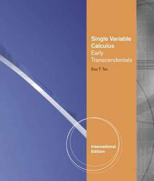 Single Variable Calculus de Soo (Stonehill College) Tan