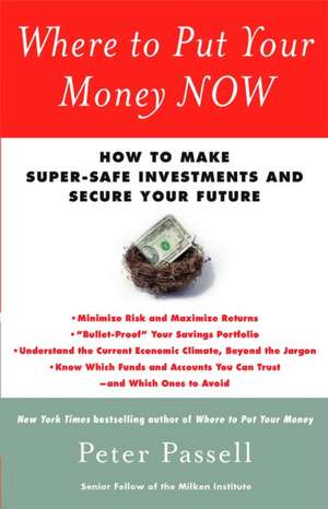 Where to Put Your Money Now de Peter Passell