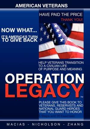 Operation Legacy de Nicholson