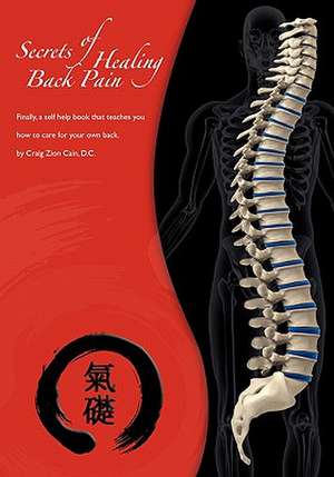 Secrets of Healing Back Pain de Craig Zion Cain