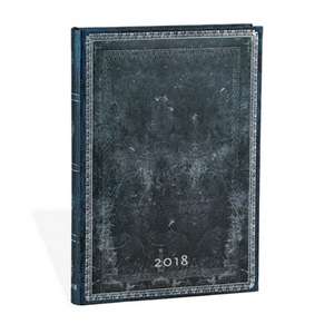 2018 Midnight Steel Midi HOR Diary