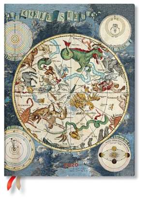 Celestial Planisphere Ultra Vertical 2020 Diary