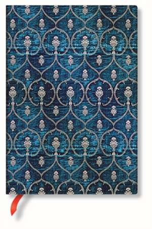 Paperblanks Blue Velvet MIDI Unlined de Hartley & Marks Publishers