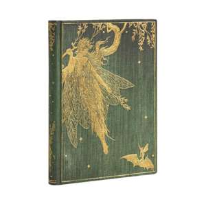 Hardcover Notizbuch Olive Fairy Midi Liniert de Paperblanks