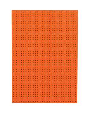 Orange on Grey (Circulo) A5 Unlined Notebook de Paperblanks
