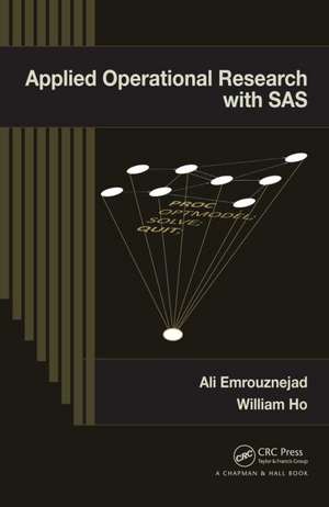 Applied Operational Research with SAS de Ali Emrouznejad