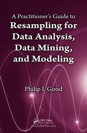 A Practitioner’s Guide to Resampling for Data Analysis, Data Mining, and Modeling de Phillip Good