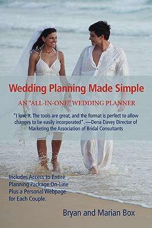 Wedding Planning Made Simple de Bryan Box