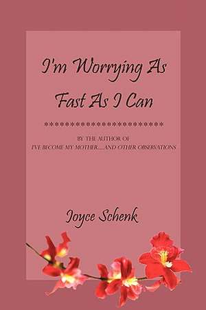 I'm Worrying as Fast as I Can de Joyce Schenk