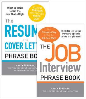 The Job Search Phrase Book Bundle de Nancy Schuman