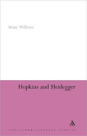 Hopkins and Heidegger de Dr Brian Willems