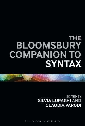 The Bloomsbury Companion to Syntax de Silvia Luraghi