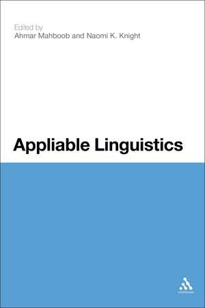 Appliable Linguistics de Ahmar Mahboob