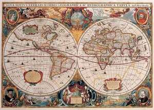 Old World Map Jigsaw Puzzle de Inc Peter Pauper Press