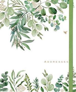 Eucalyptus Large Address Book de Peter Pauper Press