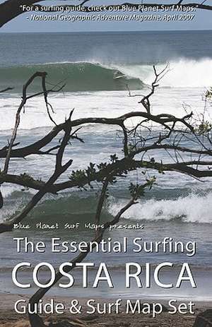 The Essential Surfing Costa Rica Guide & Surf Map Set de Blue Planet Surf Maps