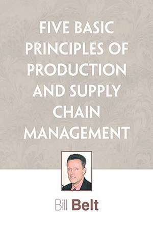 Belt, B: Five Basic Principles of Production and Supply Chai