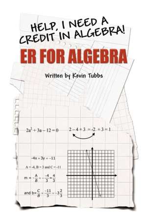 ER for Algebra de Kevin Tubbs