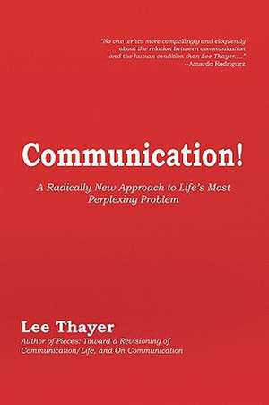 Communication! de Lee Thayer