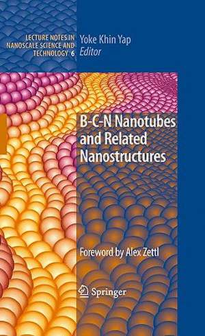 B-C-N Nanotubes and Related Nanostructures de Yoke Khin Yap