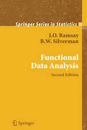 Functional Data Analysis de James Ramsay