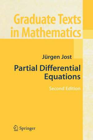 Partial Differential Equations de Jürgen Jost