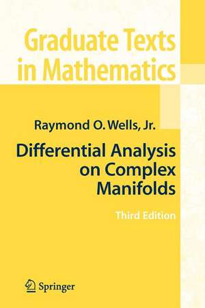 Differential Analysis on Complex Manifolds de Oscar Garcia-Prada