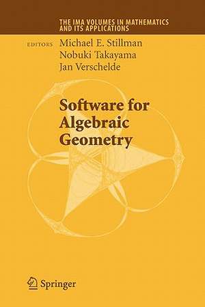 Software for Algebraic Geometry de Michael E. Stillman