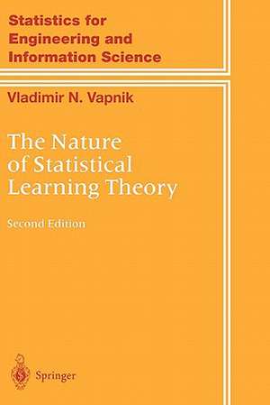 The Nature of Statistical Learning Theory de Vladimir Vapnik