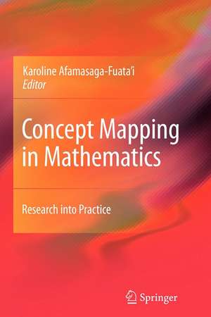 Concept Mapping in Mathematics: Research into Practice de Karoline Afamasaga-Fuata'i