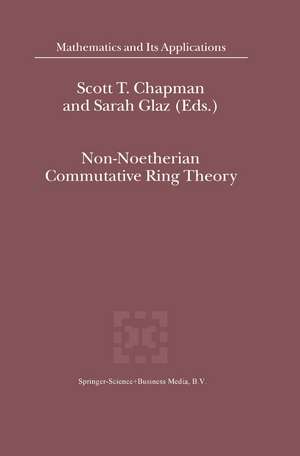 Non-Noetherian Commutative Ring Theory de S.T. Chapman