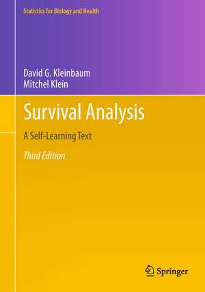 Survival Analysis: A Self-Learning Text, Third Edition de David G. Kleinbaum