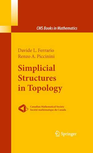 Simplicial Structures in Topology de Davide L. Ferrario