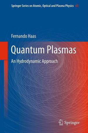 Quantum Plasmas: An Hydrodynamic Approach de Fernando Haas