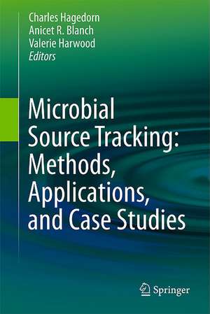 Microbial Source Tracking: Methods, Applications, and Case Studies de Charles Hagedorn