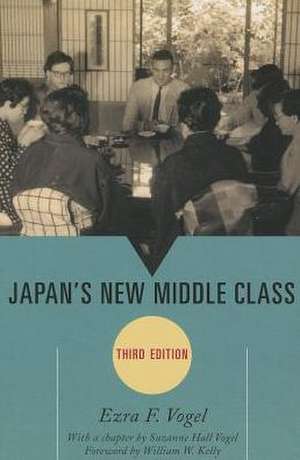 Japan's New Middle Class de Ezra F. Vogel